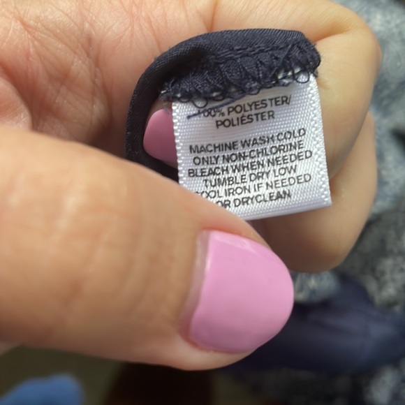 Loft Blue Paisley Romper Sz 10 EUC - Picture 8 of 8